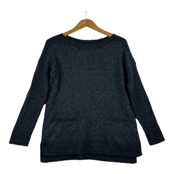 Abercrombie & Fitch Sweaters - Abercrombie & Fitch Women's Gray Boatneck‎ Sweater Size Small
